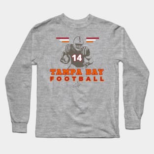 Tampa Bay Buccaneers Vintage Style Long Sleeve T-Shirt